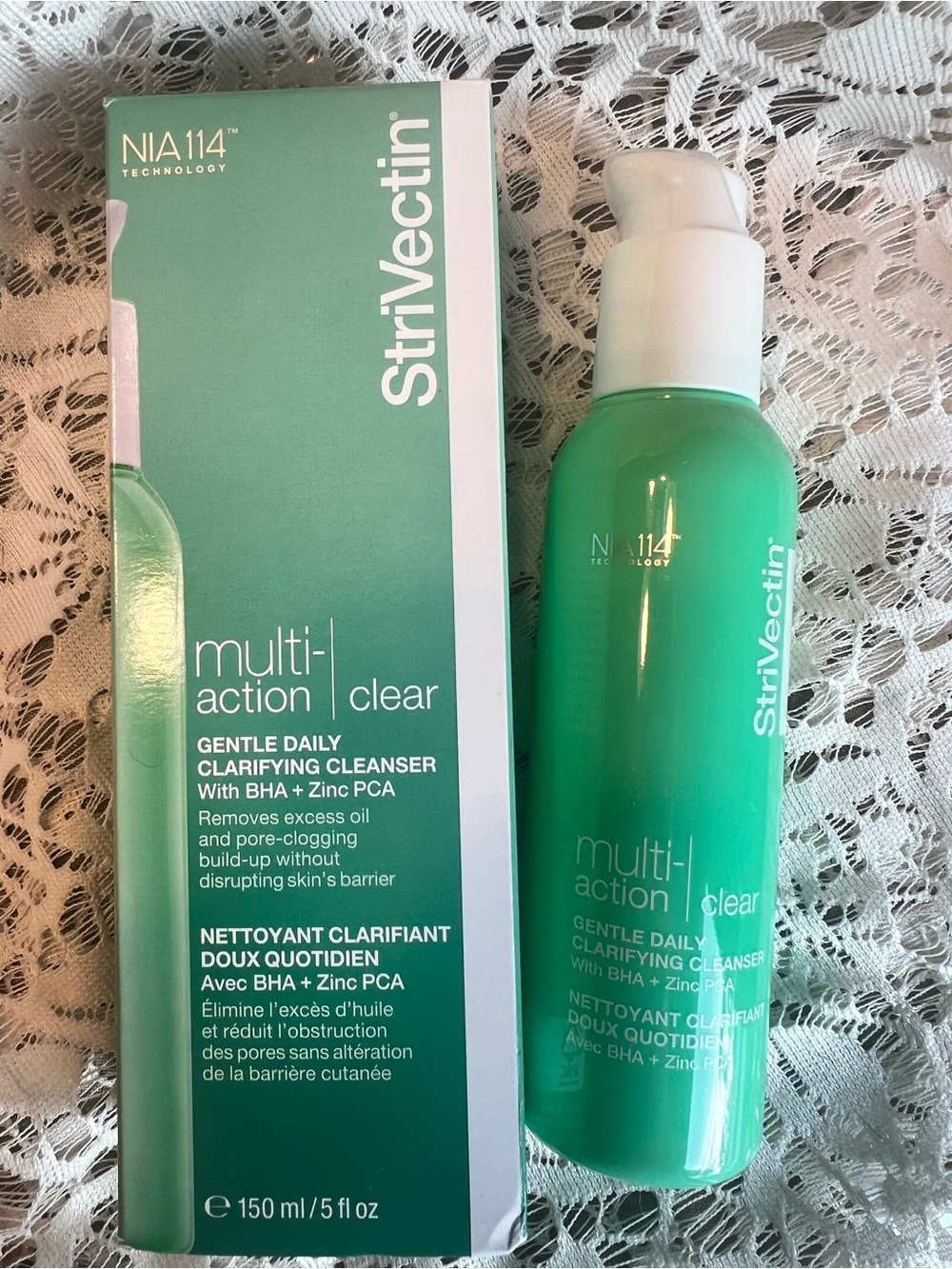 Strivectin Multi Action Clear Gentle Daily Clarifying Cleanser acne